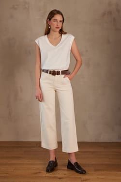 SELYNA denim trousers;${refinementColor}