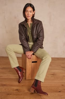 Pantalon MATEO en coton;${refinementColor}