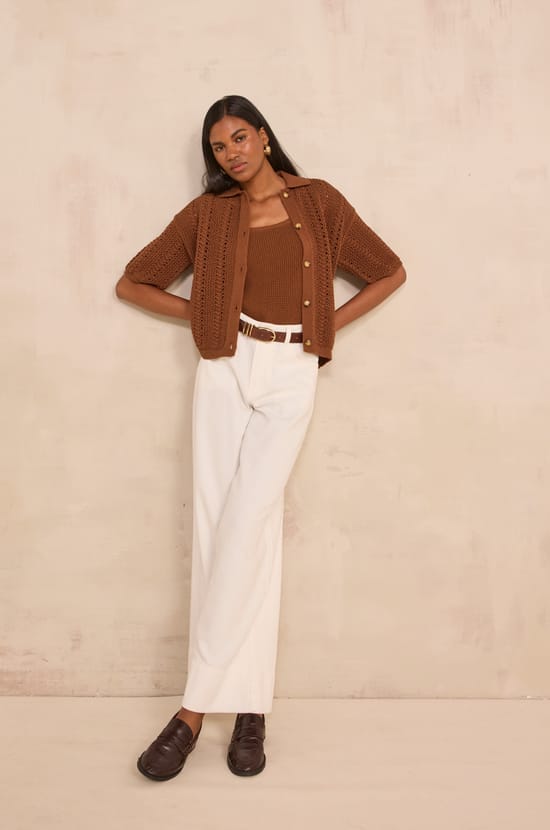 ANNA cotton tank top;${refinementColor}