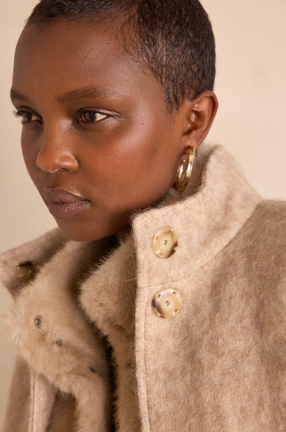 LAMIA wool coat;${refinementColor}