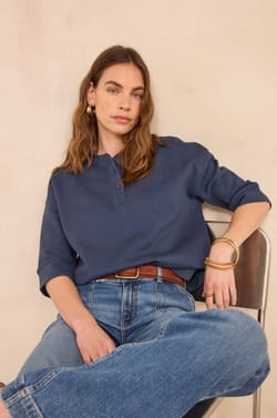 Polo en coton LAURENA ;${refinementColor}