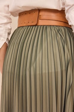 Jupe pliss&eacute;e Darcy;${refinementColor}