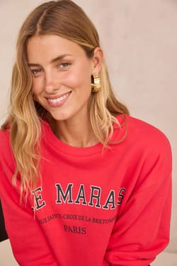 Cotton sweatshirt MARAIS;${refinementColor}