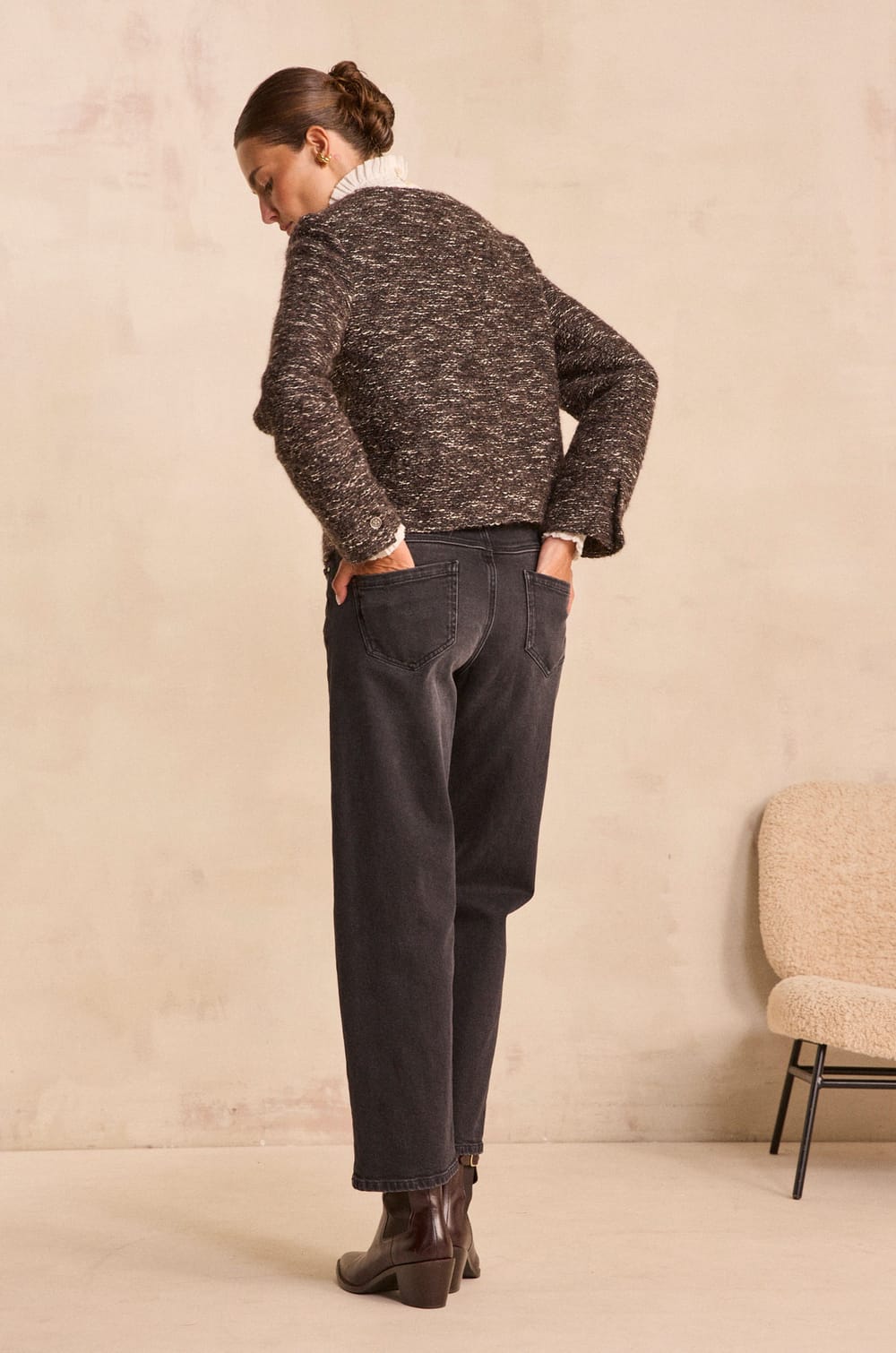Jean straight 7/8 RUDY;${refinementColor}