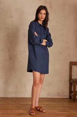 Robe chemise MARLINE;${refinementColor}