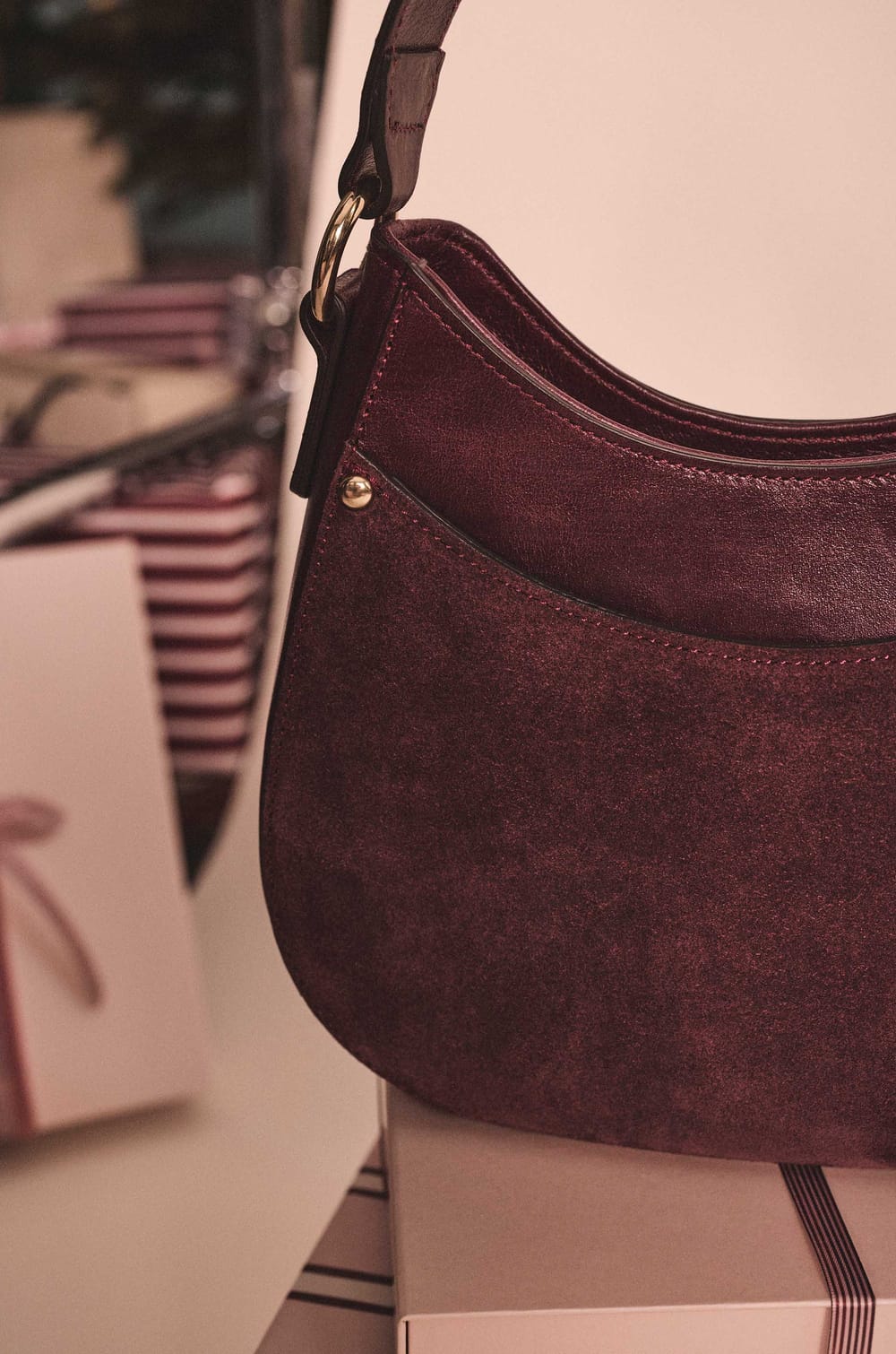 Sac LOU MINI en cuir;${refinementColor}