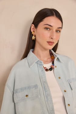 CLARA long-sleeve shirt;${refinementColor}