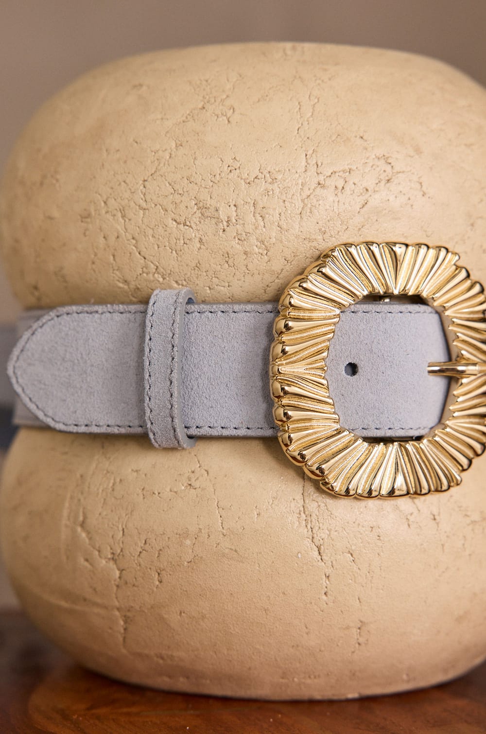 ELISA 100% leather belt;${refinementColor}