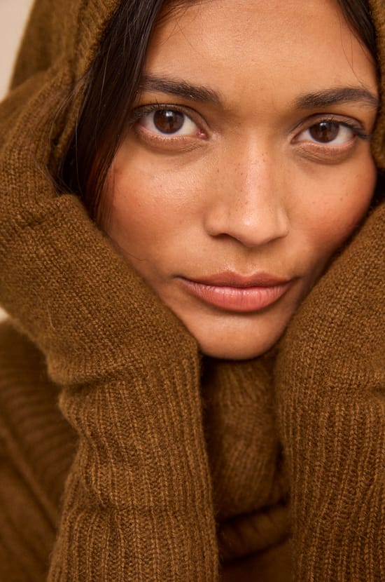 RACHELLE cashmere scarf;${refinementColor}