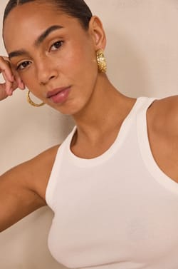 LEOPOLD round neck tank top;${refinementColor}