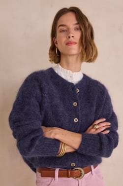 PHOEBE 3/4 sleeve jumper;${refinementColor}