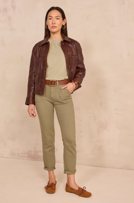 Jean chino en coton NALLA;${refinementColor}