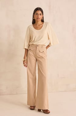 TIAGO wide pants;${refinementColor}