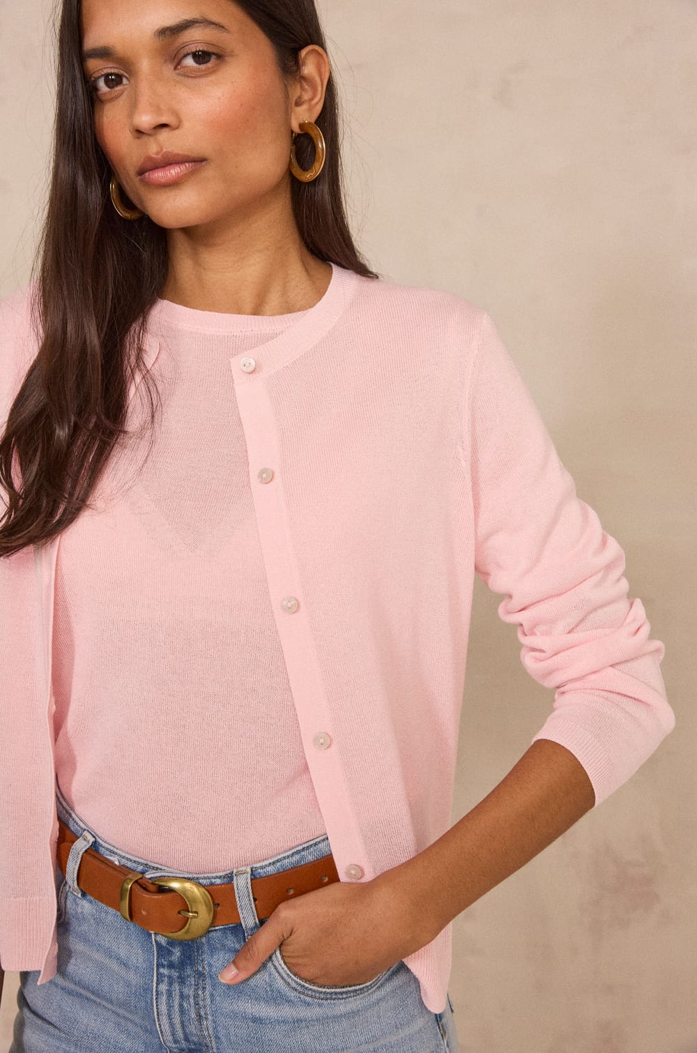 Long Sleeve Vest PAPRIKA;${refinementColor}