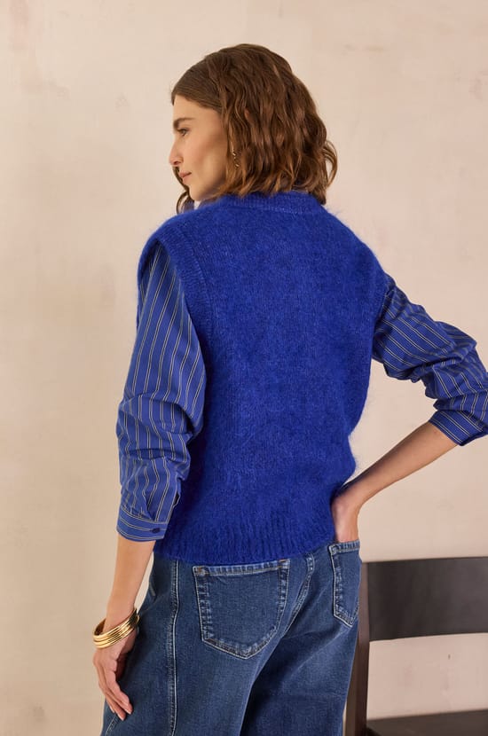 LOULOU Cardigan;${refinementColor}