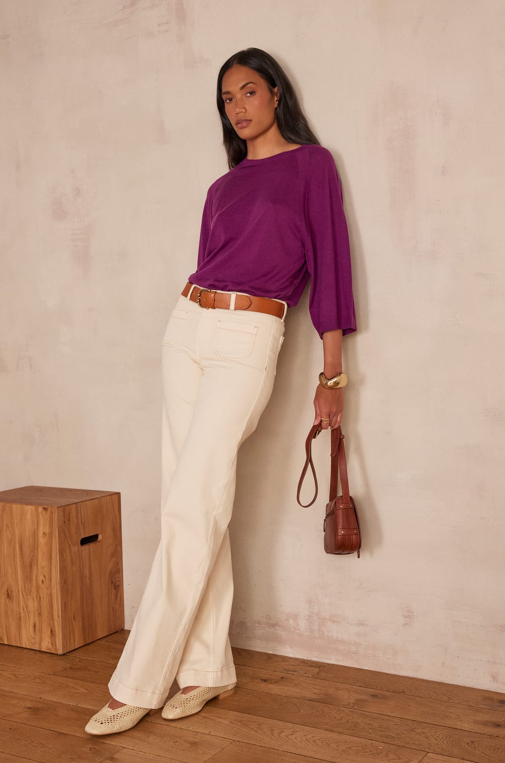 Pull BRADY en laine;${refinementColor}