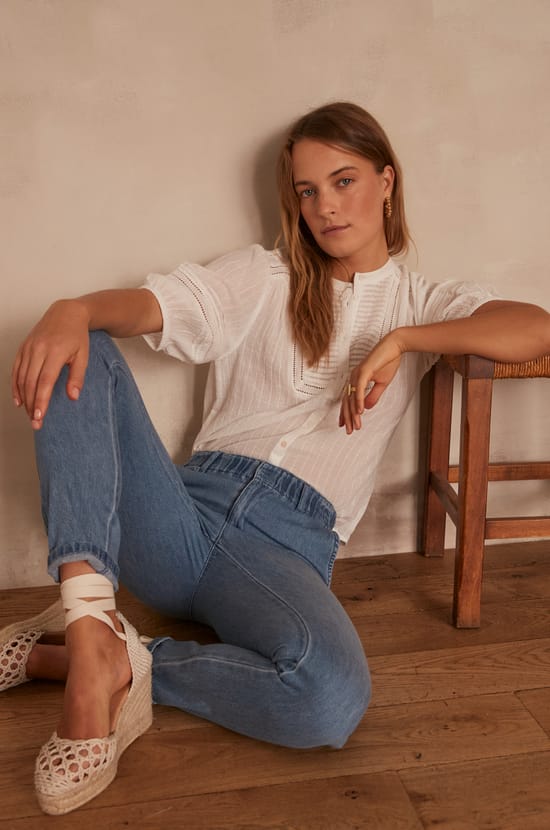 Pantalon chino SABIL;${refinementColor}