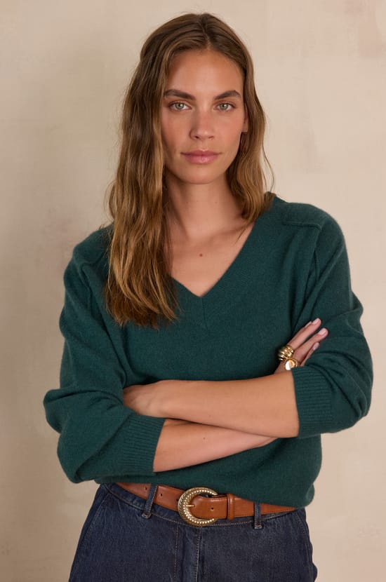 BARY jumper in 100% cashmere;${refinementColor}