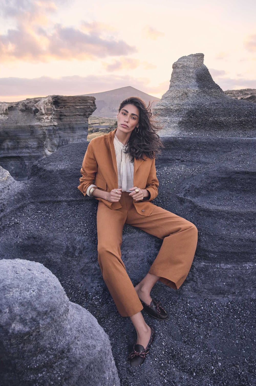 TAMINA wide linen blend pants;${refinementColor}