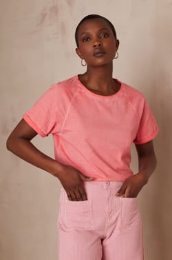 T-shirt ALFRED en coton;${refinementColor}