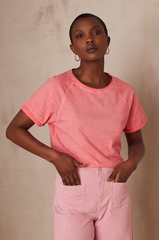 T-shirt ALFRED en coton;${refinementColor}
