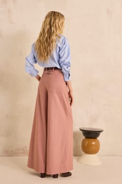 Wide pleated trousers DAISY;${refinementColor}