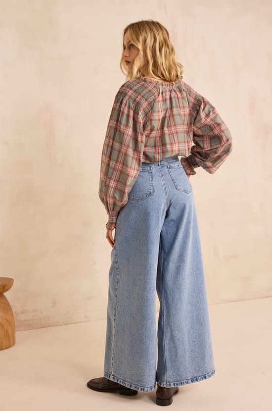 Loose cotton Jean SIGGIE;${refinementColor}