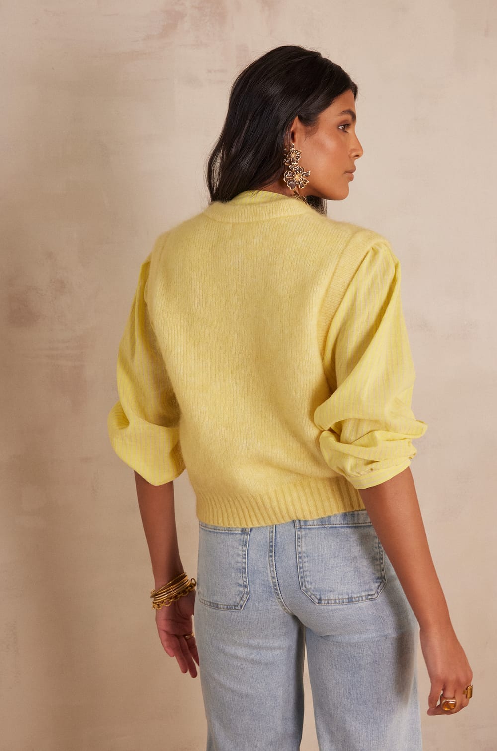 Gilet en mohair LOULOU;${refinementColor}