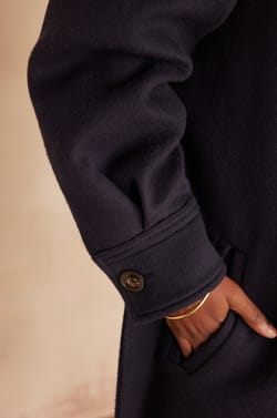 DJOVANNI long wool coat;${refinementColor}