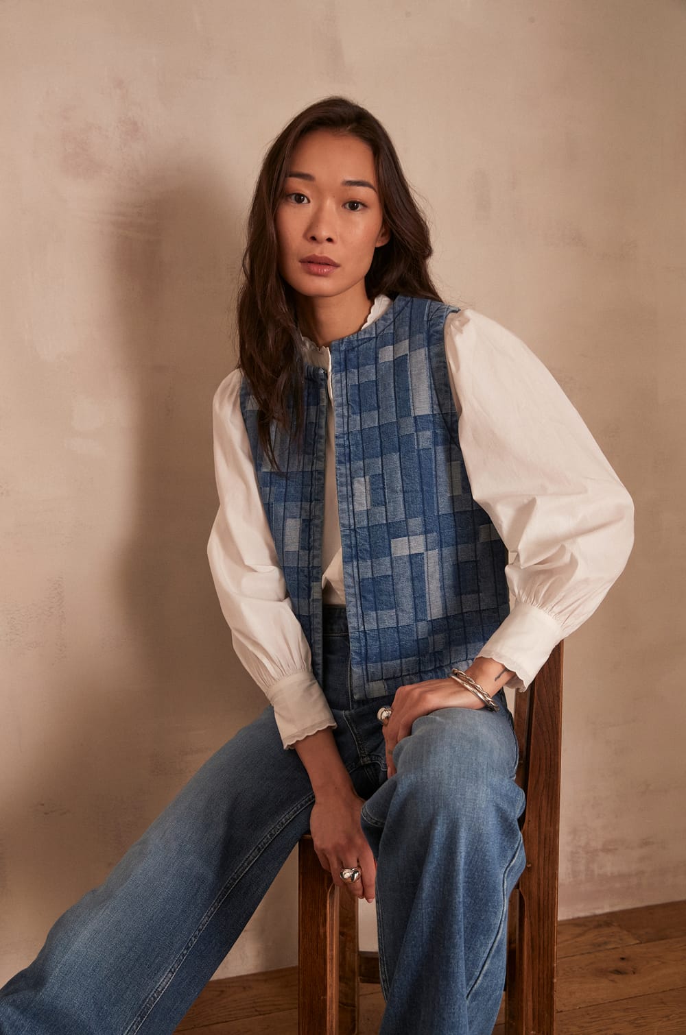 Veste sans manches matelass&eacute;e SOLINE;${refinementColor}