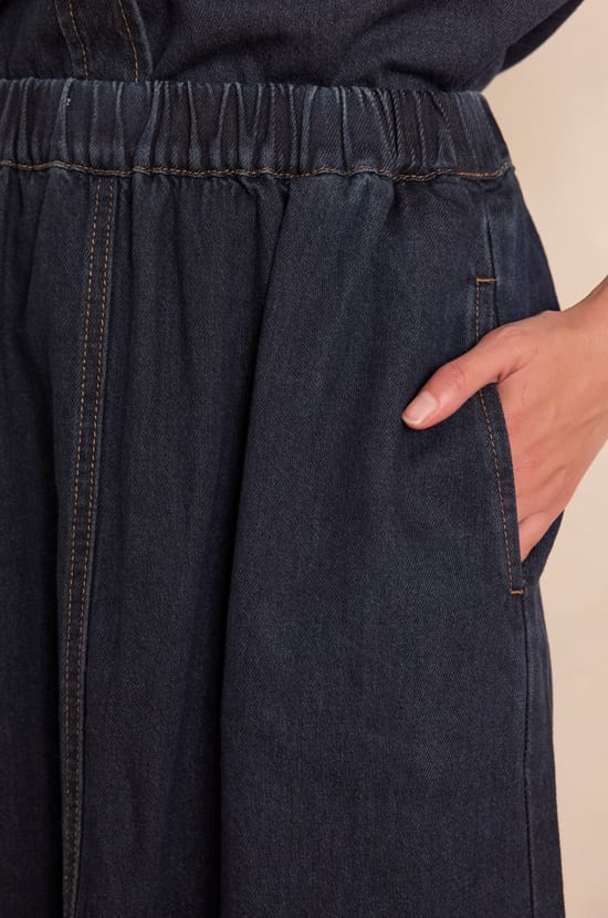 CHARLINE cotton skirt;${refinementColor}