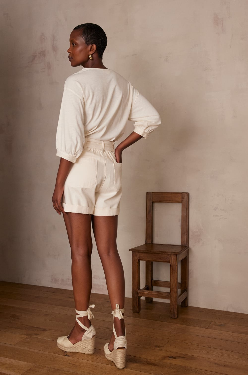 Short MAURICE en coton;${refinementColor}