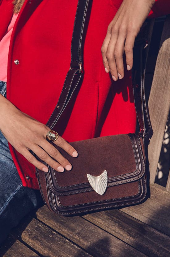 LEONARD MINI leather bag;${refinementColor}