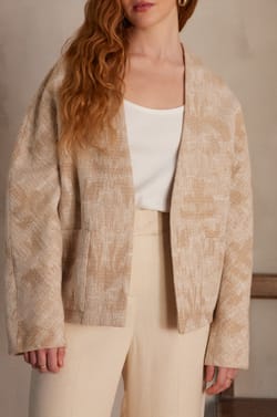 CAROLINE cotton jacket;${refinementColor}