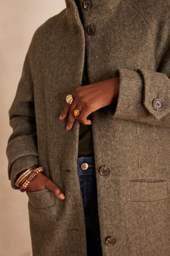Long wool coat DUKE;${refinementColor}