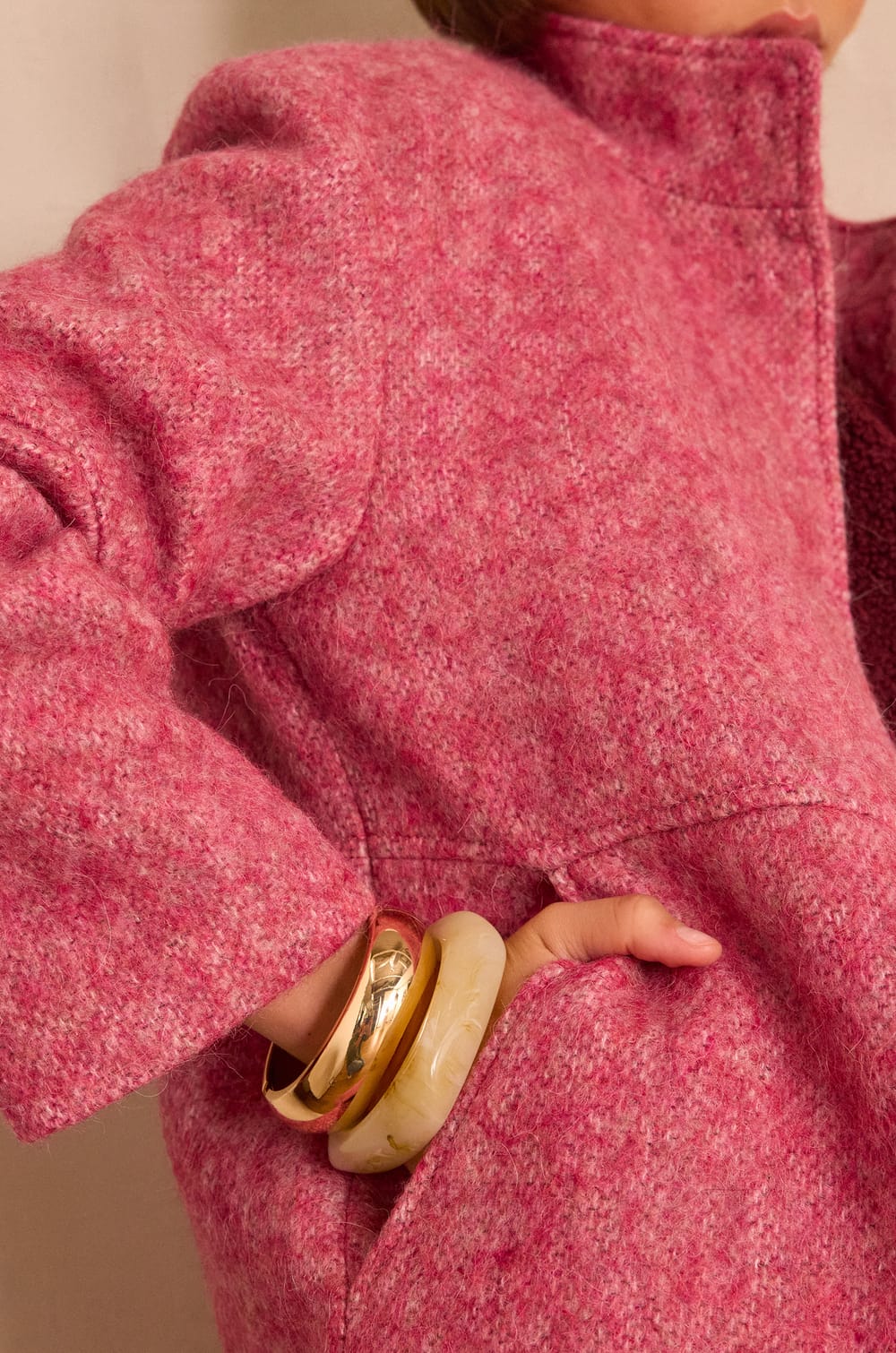 LAMIA wool coat;${refinementColor}