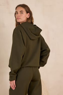 FREJA cotton hoodie;${refinementColor}