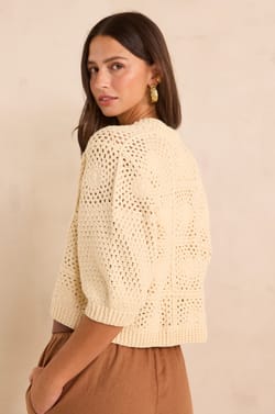 Long sleeve cotton vest PAMPA;${refinementColor}