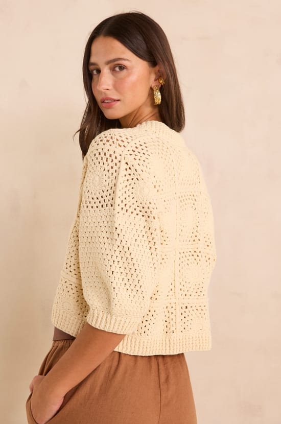 Long sleeve cotton vest PAMPA;${refinementColor}