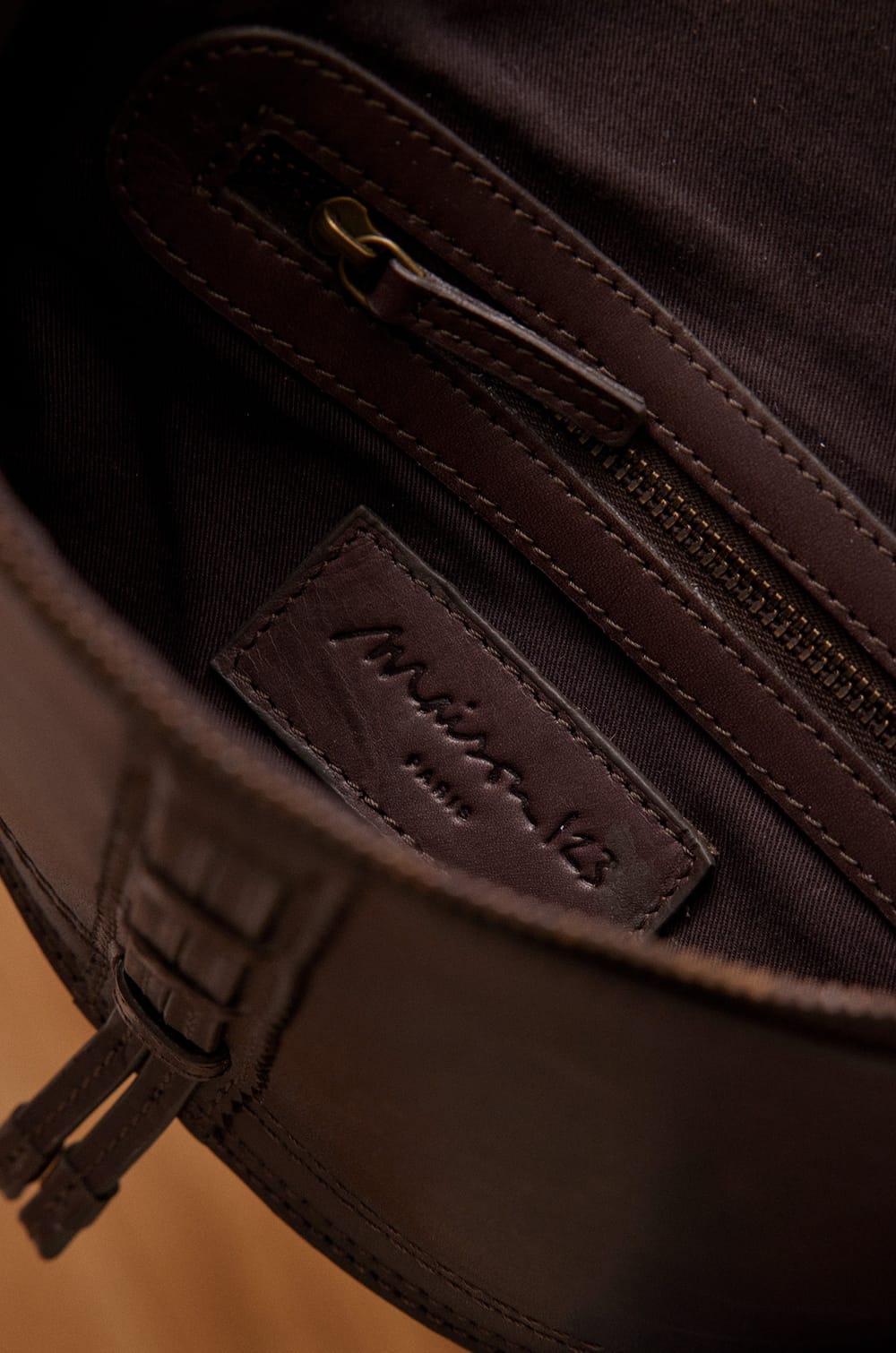 LUCIEN leather bum bag;${refinementColor}