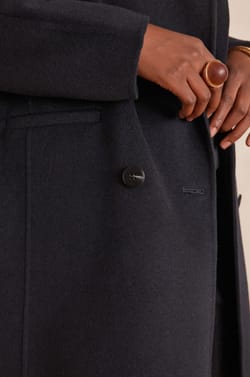 LINA long wool coat;${refinementColor}