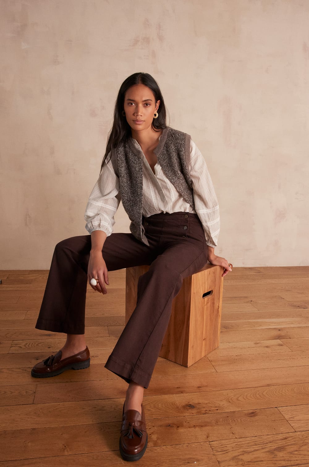 OXAN wide-leg jeans;${refinementColor}