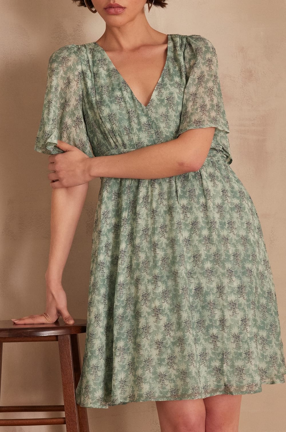 Robe courte NOURA;${refinementColor}