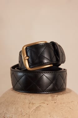 NELLY leather belt;${refinementColor}