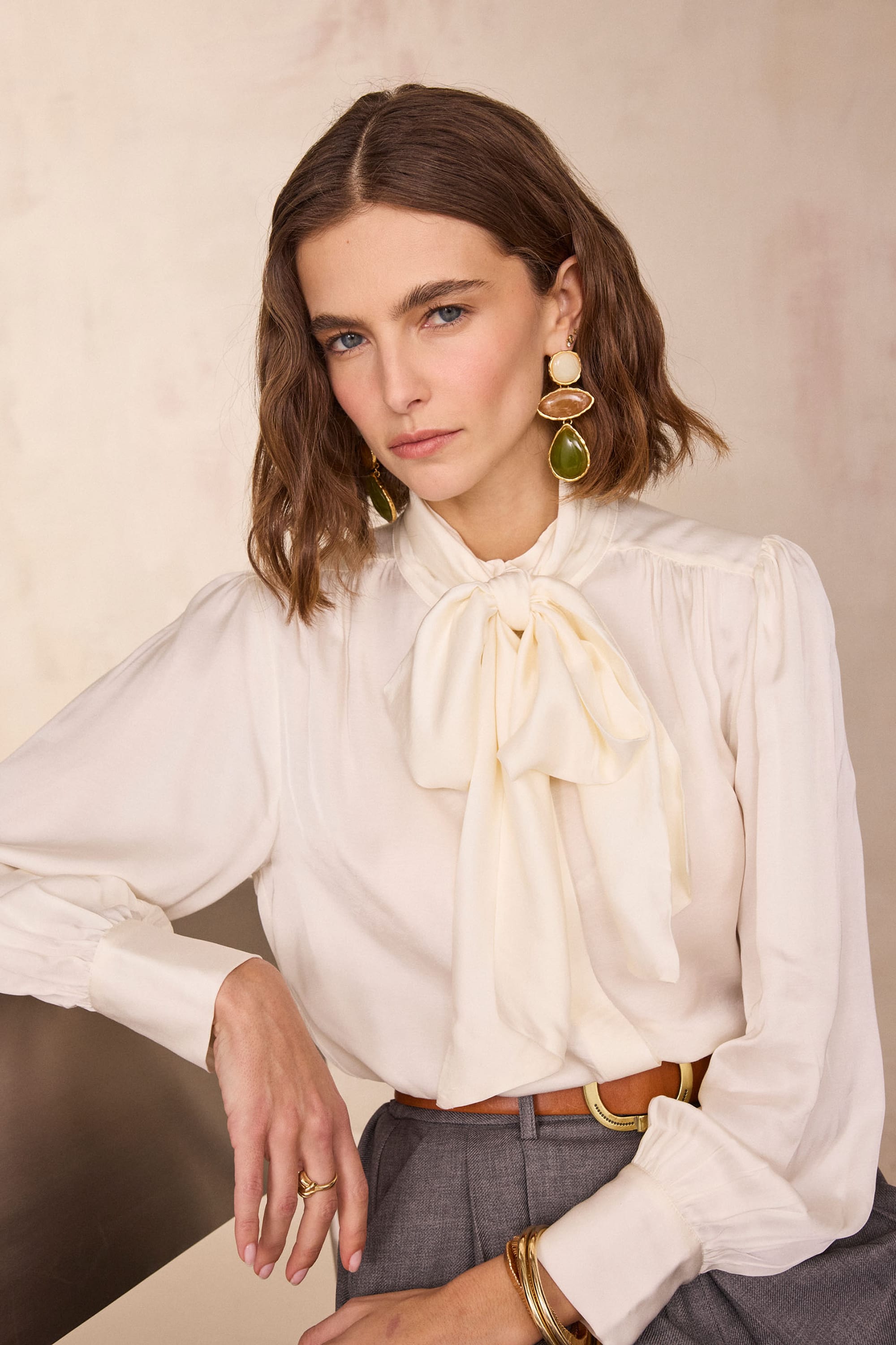 White shirts, blouse and white woman shirt - Maison 123