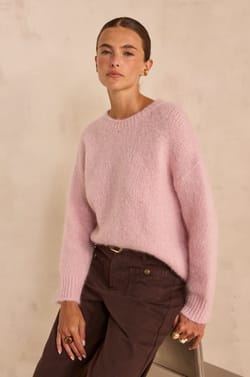 ANASTASIA blended mohair sweater;${refinementColor}