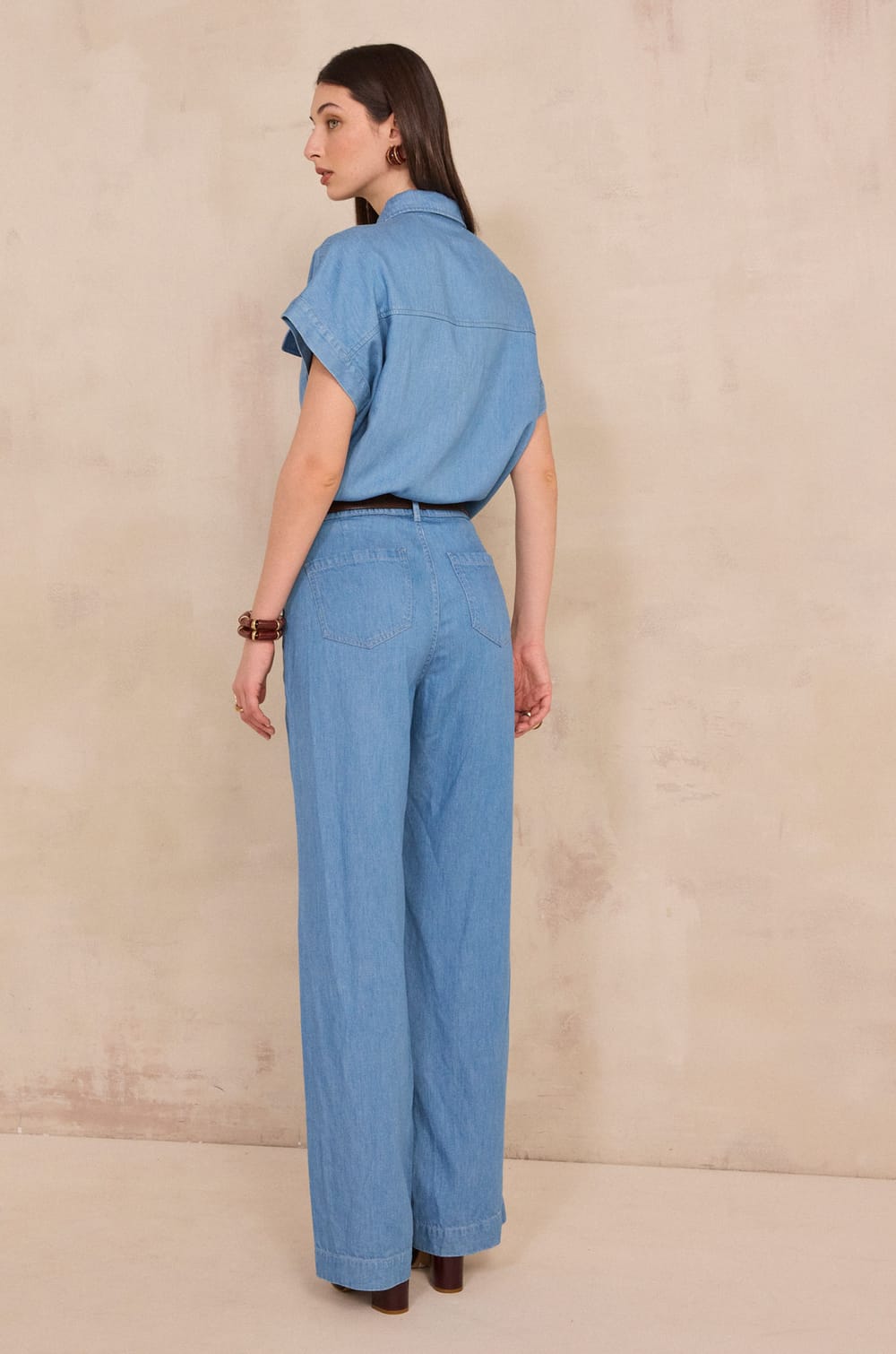 RACHEL wide trousers;${refinementColor}