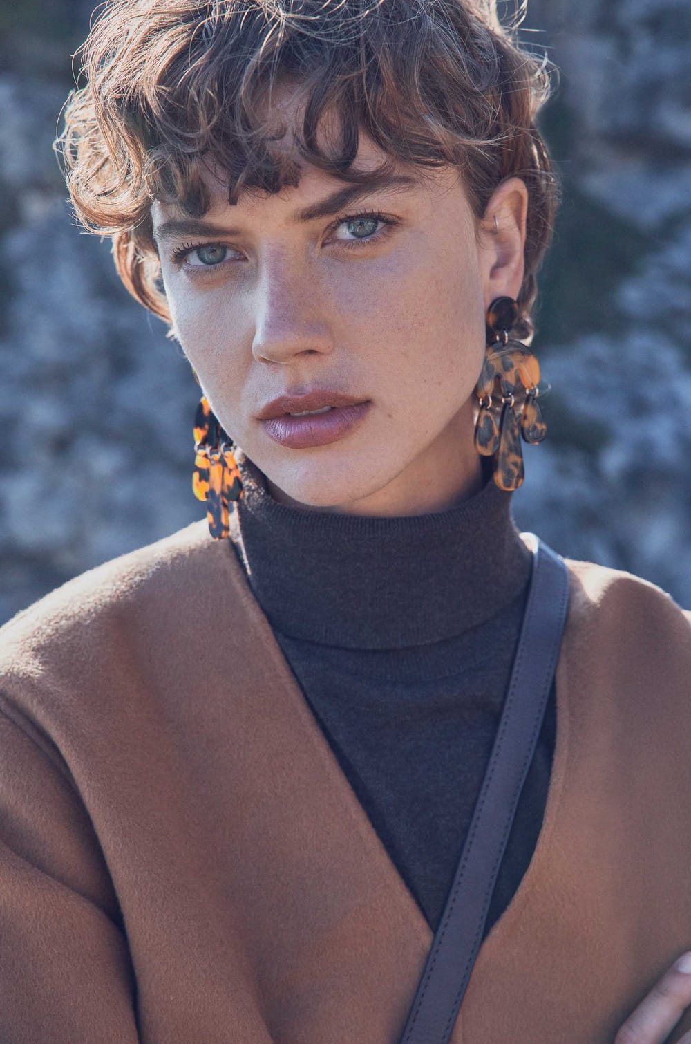 Robe courte en laine ROSARIO;${refinementColor}