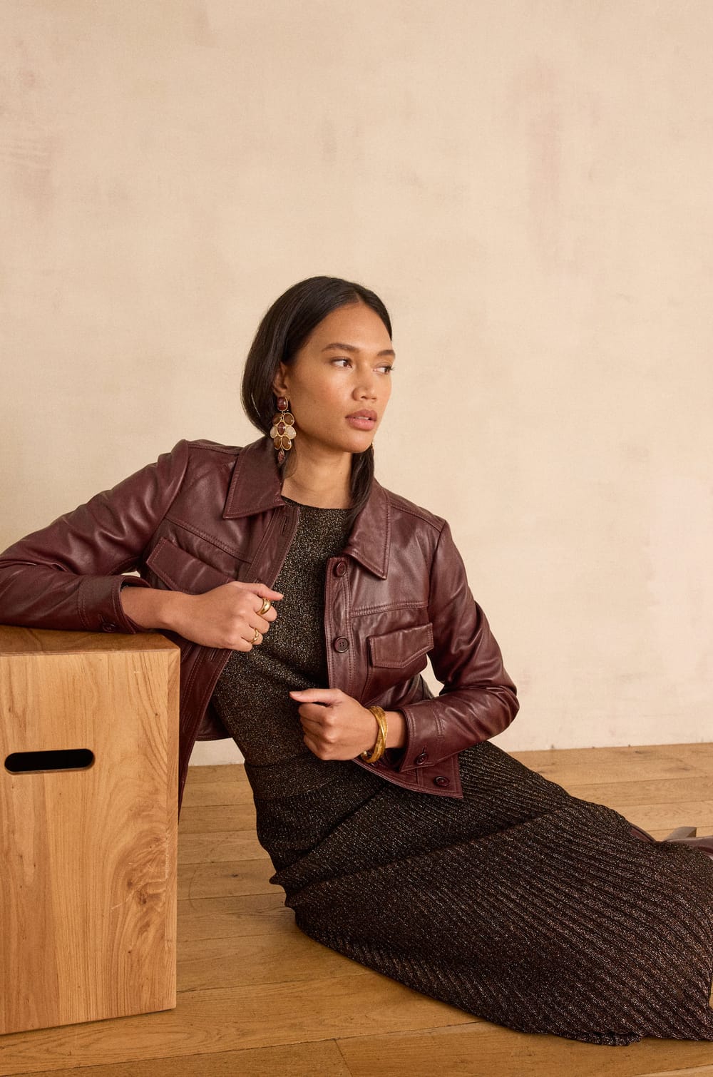 Pull iris&eacute; en viscose BETHANY;${refinementColor}