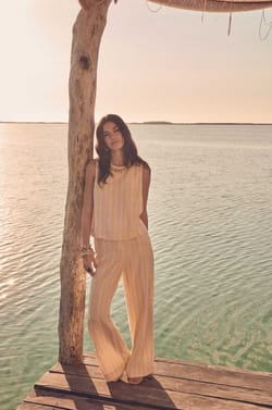 Wide striped linen pants ADELE;${refinementColor}